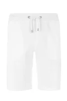 kratke hlače heritage | regular fit BOSS BLACK 	bela	