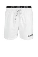 kratke hlače kąpielowe intense power | regular fit Calvin Klein Swimwear 	bela	