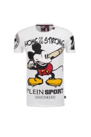t-shirt strong Plein Sport 	bela	