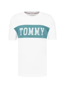 t-shirt tjm panel logo | regular fit Tommy Jeans 	bela	