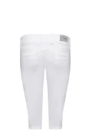 kratke hlače venus crop | slim fit | low rise Pepe Jeans London 	bela	
