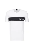 t-shirt logo rn BOSS BLACK 	bela	