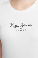 majica new virginia | slim fit Pepe Jeans London 	bela	