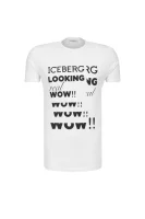 t-shirt | slim fit Iceberg 	bela	
