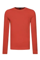 wełniany pulover akutisro | regular fit BOSS ORANGE 	oranžna	