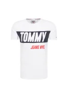 t-shirt heavy logo | regular fit Tommy Jeans 	bela	