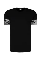t-shirt | regular fit Kenzo 	črna	