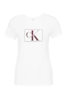 t-shirt outline monogram | regular fit CALVIN KLEIN JEANS 	bela	