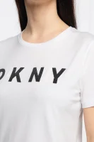 T-shirt LOGO TEE | Regular Fit DKNY 	bela	