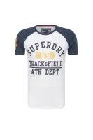 t-shirt | regular fit Superdry 	bela	