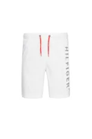 kratke hlače kąpielowe logo trunk Tommy Hilfiger 	bela	