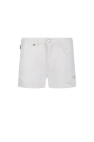 kratke hlače | regular fit Love Moschino 	bela	