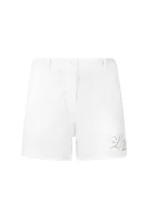 kratke hlače | slim fit Love Moschino 	bela	