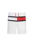 kratke hlače kąpielowe flag trunk Tommy Hilfiger 	bela	