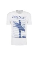 t-shirt | slim fit | pima Armani Exchange 	bela	