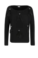 pulover | regular fit Liu Jo 	črna	