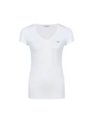 t-shirt | slim fit Lacoste 	bela	
