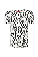 t-shirt dyrics | oversize fit HUGO 	bela	