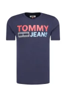t-shirt tjm essential | regular fit Tommy Jeans 	temno modra	