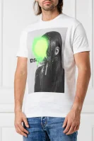 t-shirt | cool fit Dsquared2 	bela	