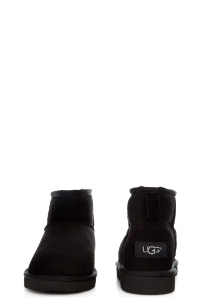 zimski čevlji k classic mini UGG 	črna	