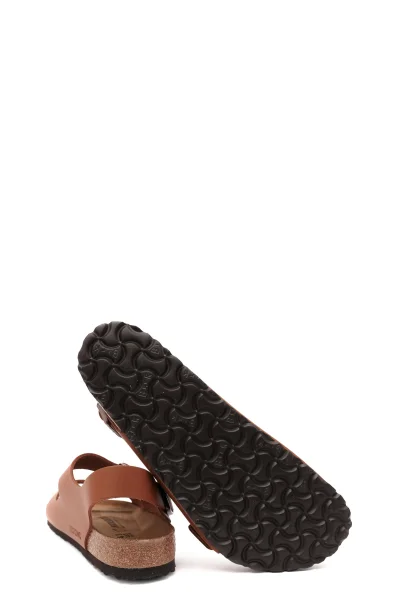 Usnjeni sandali Milano Birkenstock 	rjava	