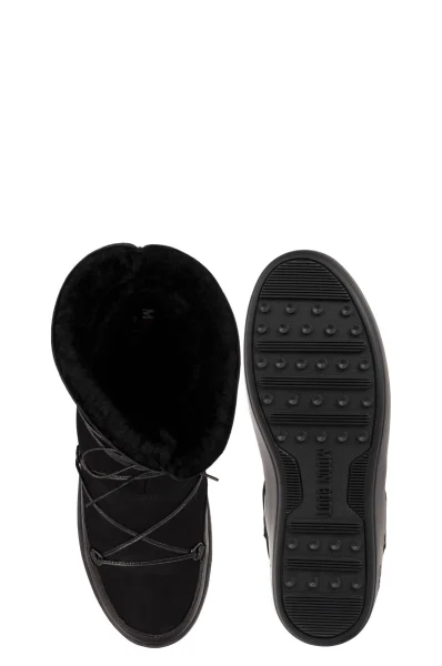 Usnjeni zimski čevlji Pulse Low Shearling Moon Boot 	črna	