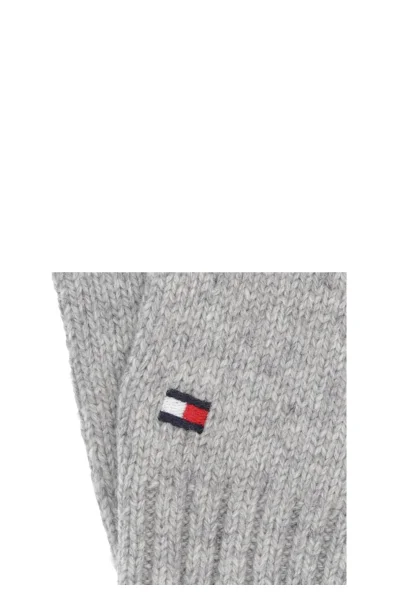 rokavice soft knit Tommy Hilfiger 	siva	
