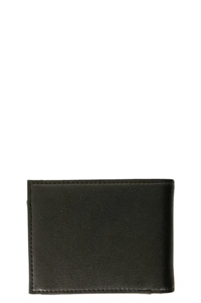 Usnjeno krilo denarnica Tommy Jeans 	črna	