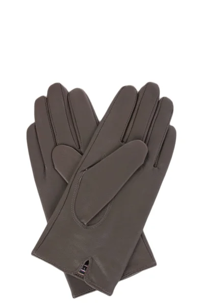 rokavice monogram classic Tommy Hilfiger 	siva	
