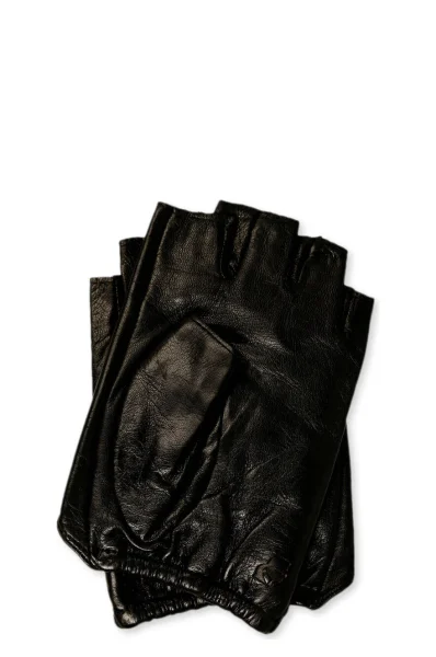 Usnjeni rokavice Karl Lagerfeld 	črna	