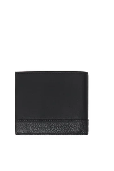 Usnjeno krilo denarnica Gavin_4 BOSS BLACK 	črna	