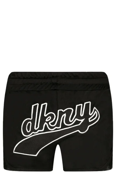 Kratke hlače FANCY | Regular Fit DKNY Kids 	črna	