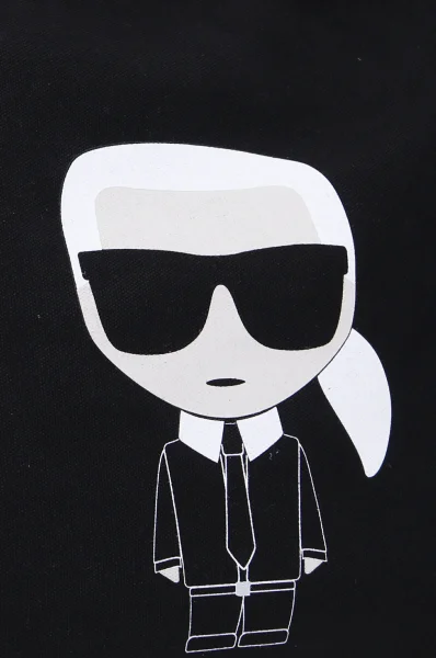 nakupovalna torba k/ikonik Karl Lagerfeld 	črna	