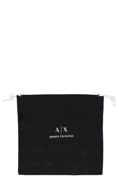 nakupovalna torba Armani Exchange 	črna	