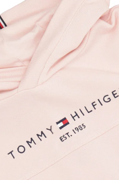Obleka ESSENTIAL Tommy Hilfiger 	prašno roza	