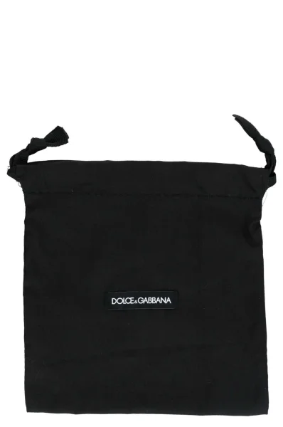 Usnjena naramna torba Dolce & Gabbana 	črna	