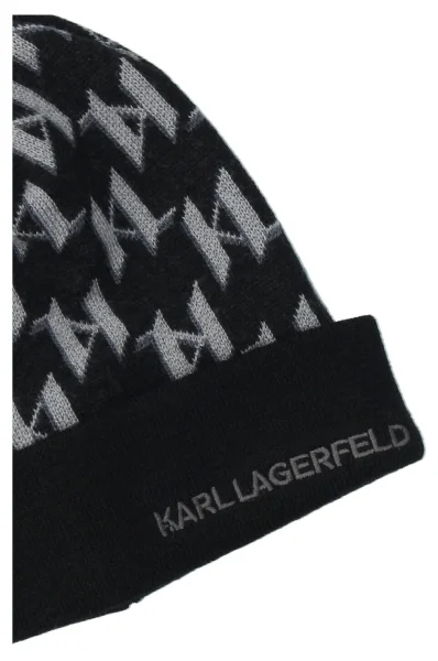 Volnena kapa Karl Lagerfeld 	črna	