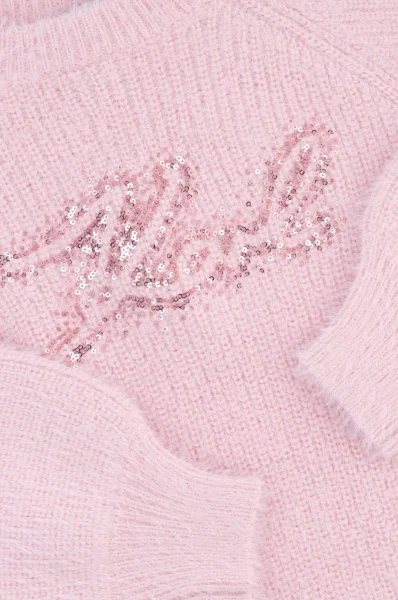 Pulover | Regular Fit Karl Lagerfeld Kids 	roza	