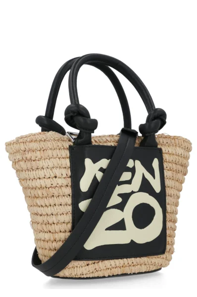 nakupovalna torba + torbica za okoli pasu Kenzo 	peščena	