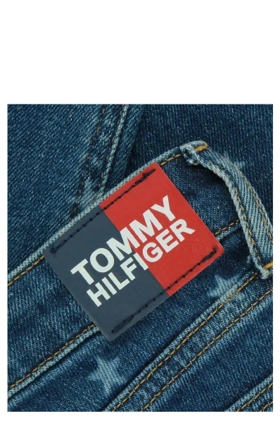 kavbojke nora | skinny fit Tommy Hilfiger 	modra	