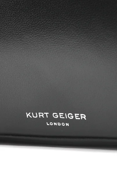 Skórzana naramna torba Kurt Geiger 	črna	