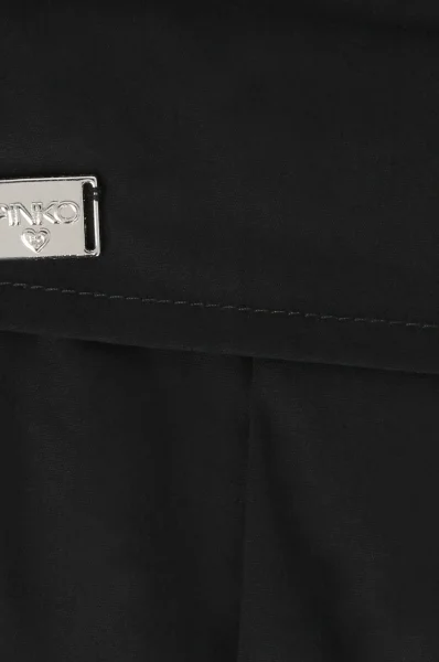 Cargo hlače POPELINE | Loose fit Pinko UP 	črna	