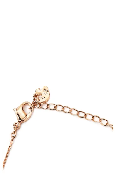 Ogrlica NECKLACE WHITE/ROS Swarovski 	rožnato zlato	