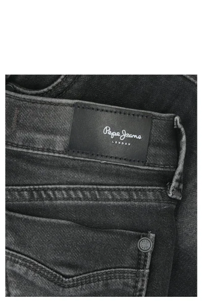 kavbojke | slim fit Pepe Jeans London 	črna	