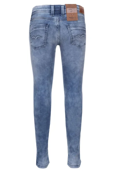 kavbojke swirl | slim fit Pepe Jeans London 	modra	