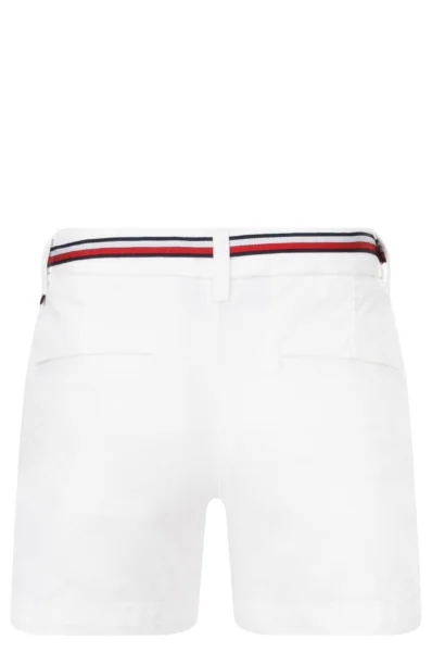 kratke hlače | regular fit Tommy Hilfiger 	bela	