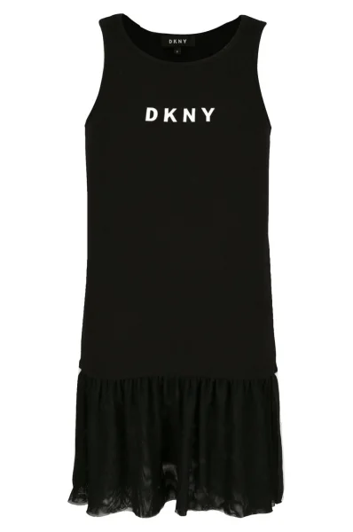 Obleka + kombineža DKNY Kids 	bela	