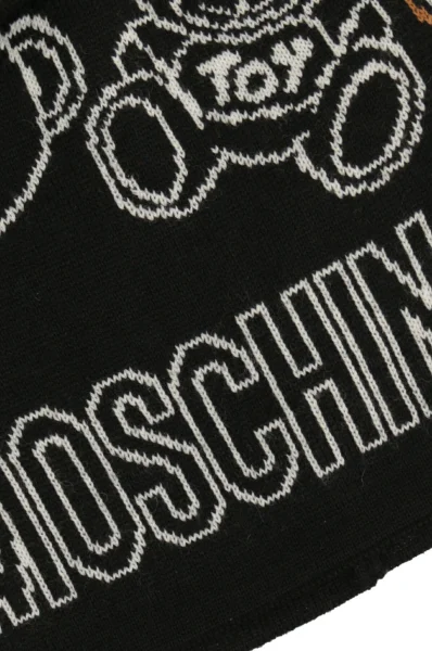 Kapa | z dodatkom volne Moschino 	črna	