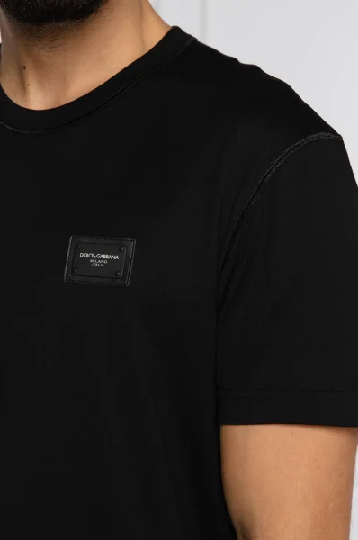 Majica | Regular Fit Dolce & Gabbana 	črna	